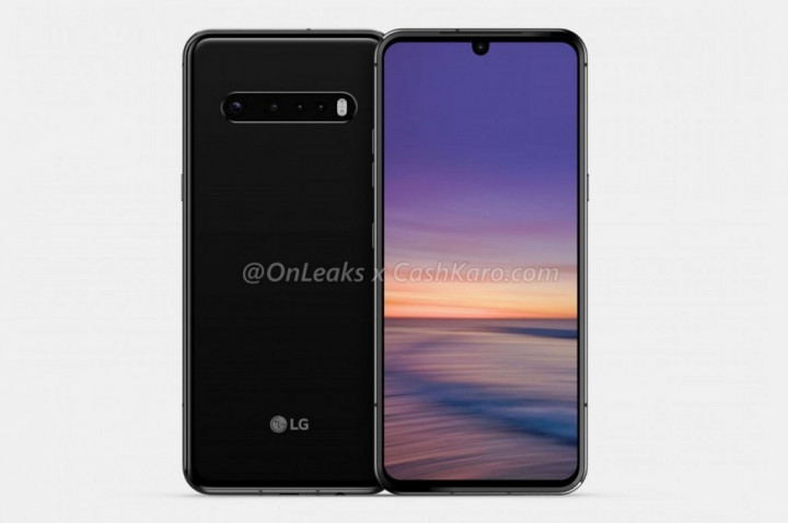 Gambar LG G9 Punya 4 Kamera Belakang dan Mirip G8X
