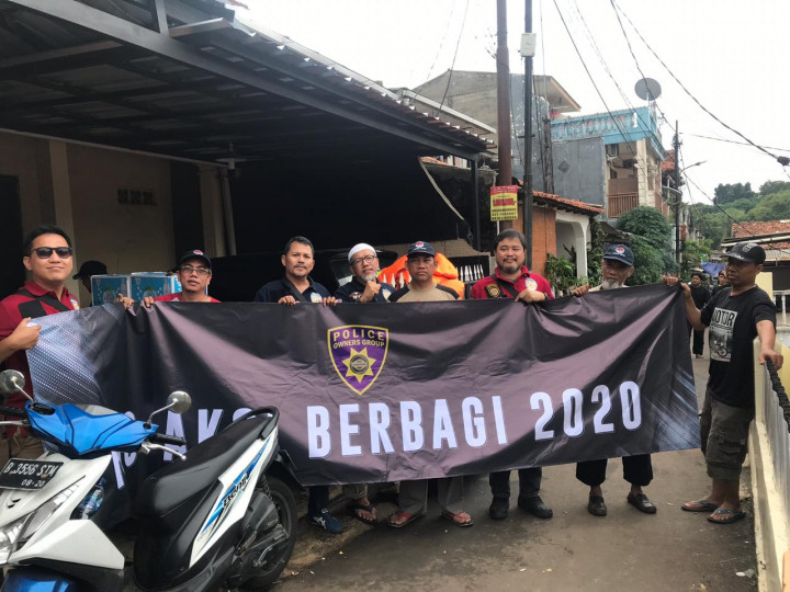 Jiwa Humanis POG untuk Warga Pondok Pinang yang Terkena Banjir