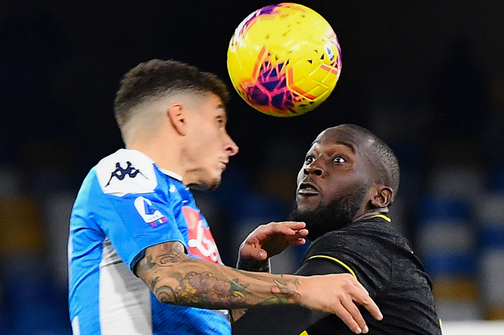 Inter Tekuk Napoli 3-1, Lukaku Cetak 2 Gol
