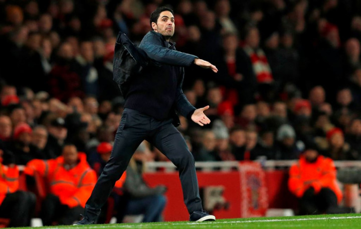 Arteta Kesal Lihat Permainan Arsenal di Babak Pertama