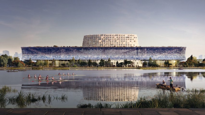 Museum Berbentuk Kapal di Sungai Buatan Terpanjang