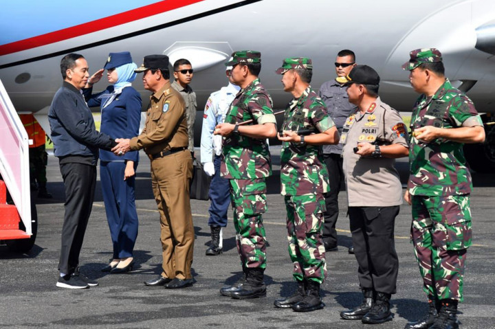 Jokowi Tiba di Natuna