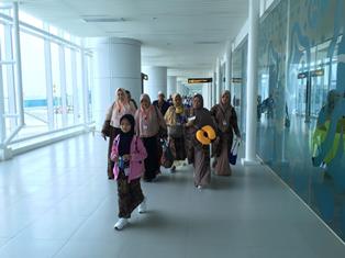 BIJB Kembali Layani Penerbangan Umrah