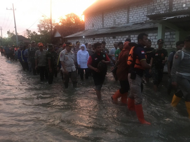 Rp1,1 Triliun Dianggarkan untuk Tanggul Kali Lamong