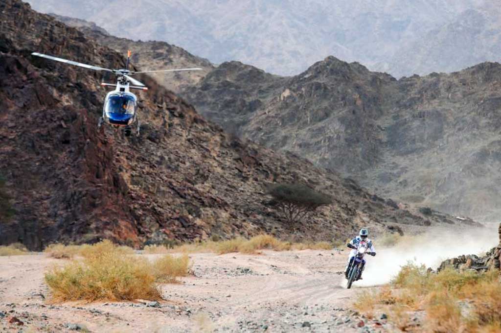 Ganasnya etape-4 Dakar Rally. Dakar