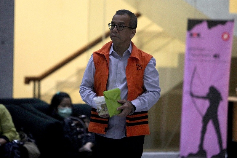 Mantan Direktur Utama Garuda Indonesia Emirsyah Satar. Foto: MI/Susanto