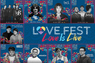Love Fest 2020 Hadirkan 98 Degrees, HRVY, dan Sun Rai