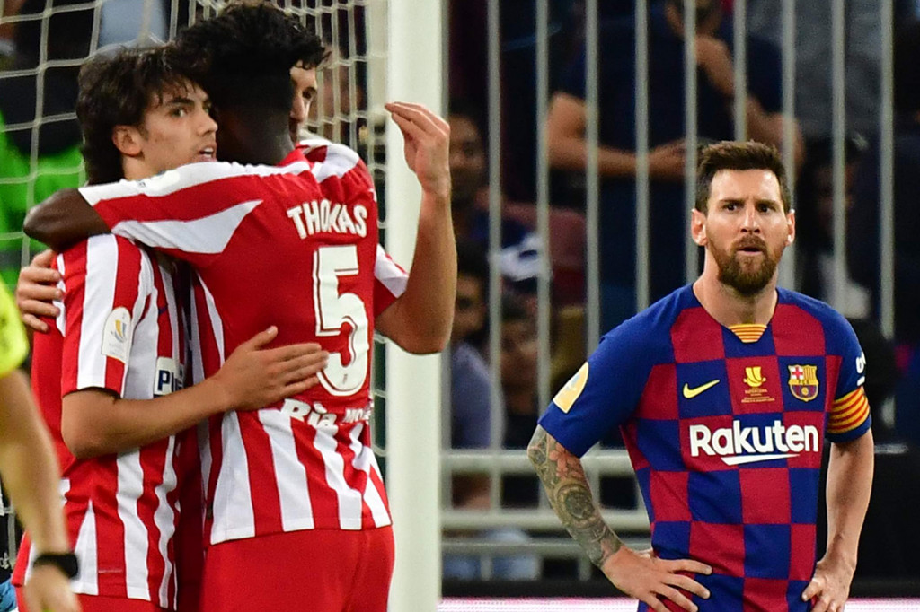 Dramatis, Atletico Depak Barcelona dari Piala Super Spanyol