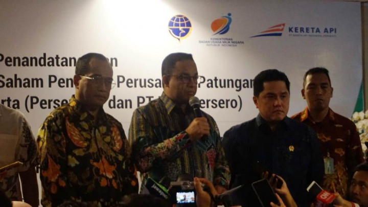 MRT dan KAI Bikin Perusahaan Patungan