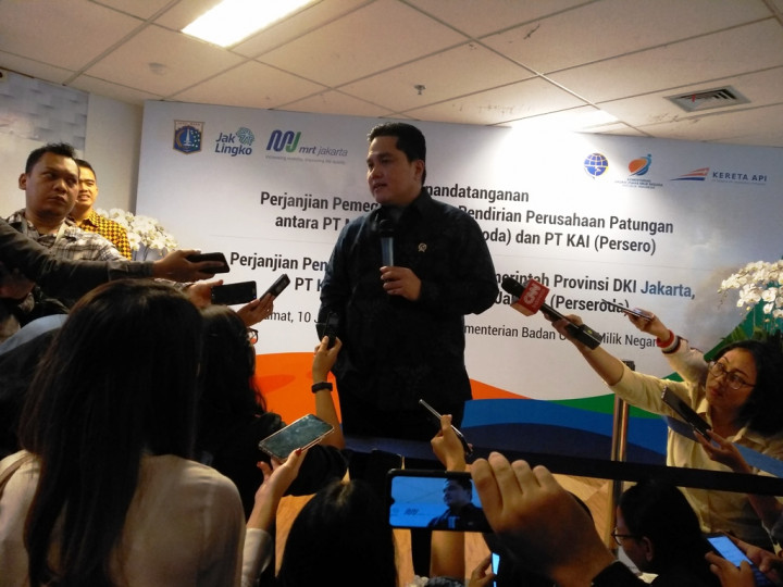 Erick Thohir Kantongi Nama Direksi Garuda