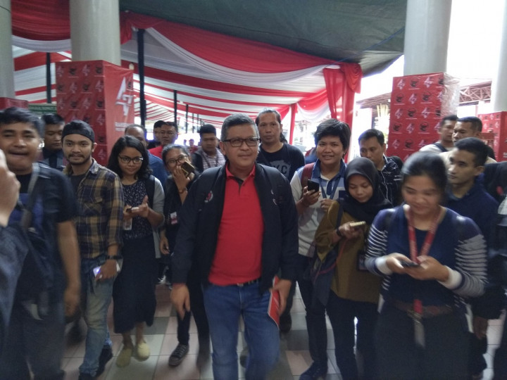 Hasto Bantah Sembunyi di PTIK