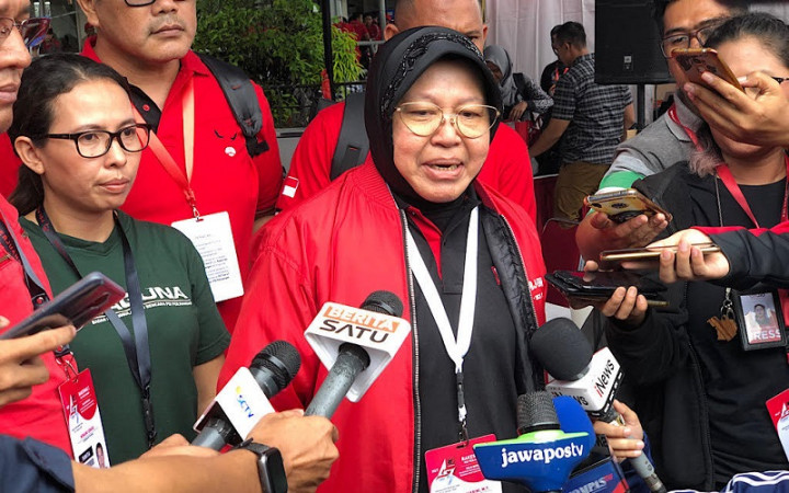 Risma Janji Menyejahterakan Masyarakat Surabaya