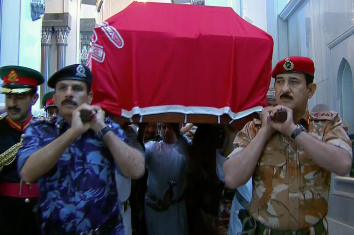 Sultan Qaboos Dimakamkan