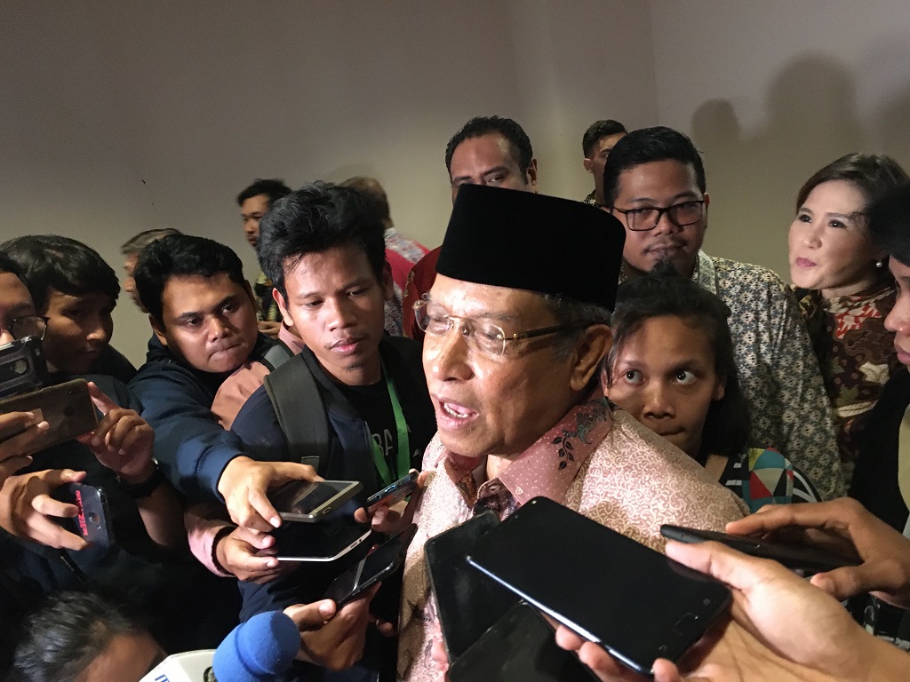 Ketua Umum PBNU Said Aqil Siradj menyebut budaya Indonesia lebih mulia dari Arab. Foto: Medcom.id/Muhammad Syahrul Ramadhan.