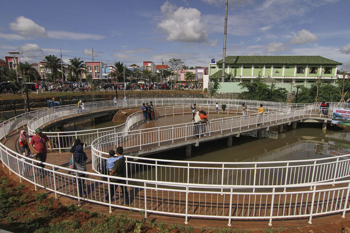 Alun-alun Kota Depok Diresmikan