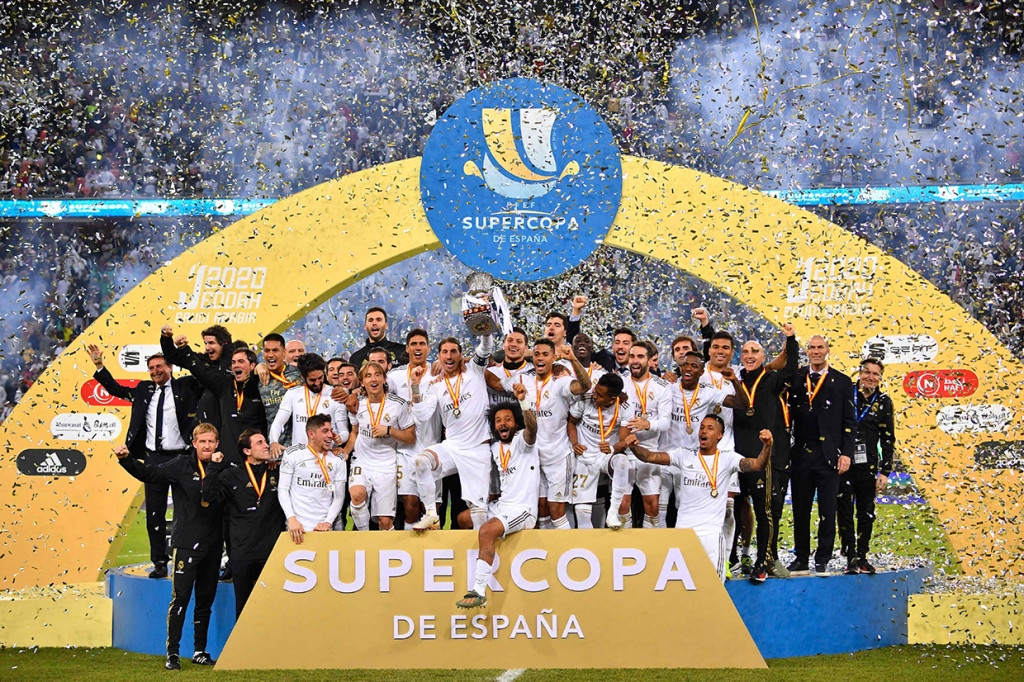 Tekuk Atletico, Real Madrid Juara Piala Super Spanyol