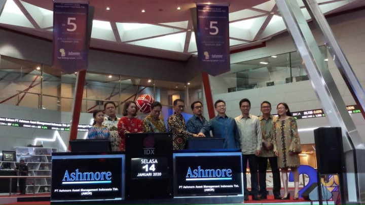 <i>Listing</i> Perdana, Saham Ashmore Melesat 50%