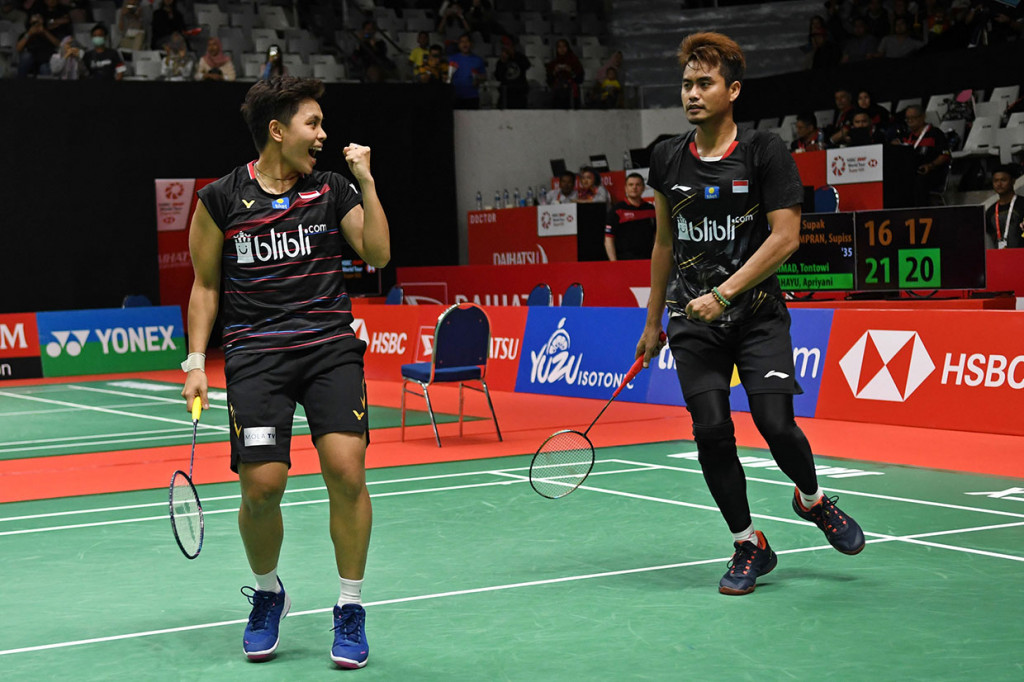 Jalani Debut, Tontowi/Apriyani Tembus Babak Utama Indonesia Masters