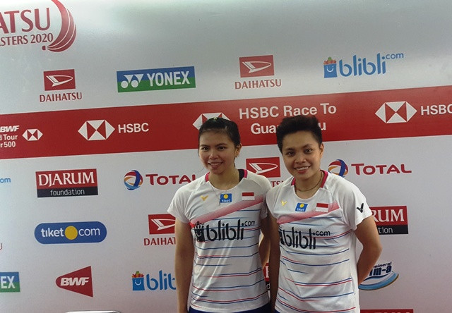 Kondisi Lapangan Sempat Sulitkan Greysia/Apriyani