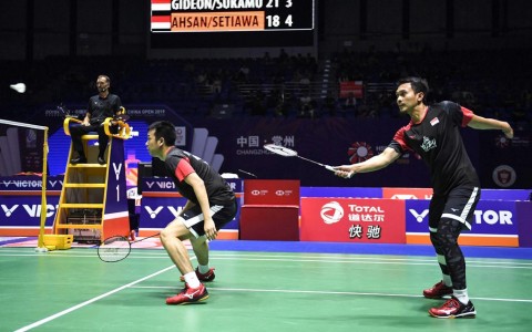 Ahsan/Hendra Susul Fajar/Rian ke Babak Kedua