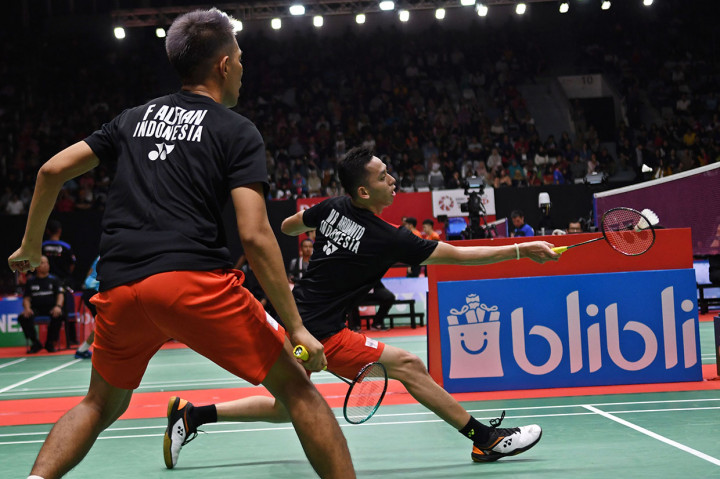 Ahsan/Hendra dan Fajar/Rian Rebut Tiket Babak Kedua