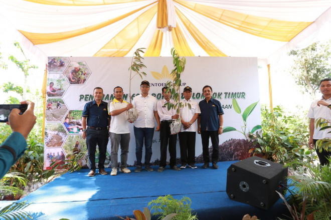 Penanaman pohon oleh Bentoel Group. Foto: Istimewa