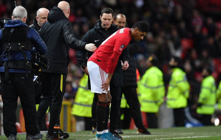 Cedera Punggung, Rashford Terancam Absen Hadapi Liverpool