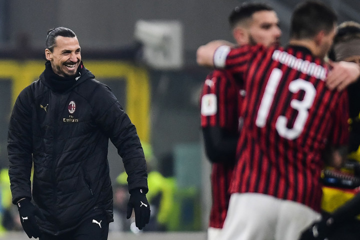 Milan Tekuk SPAL 3-0, Ibrahimovic di Bangku Cadangan