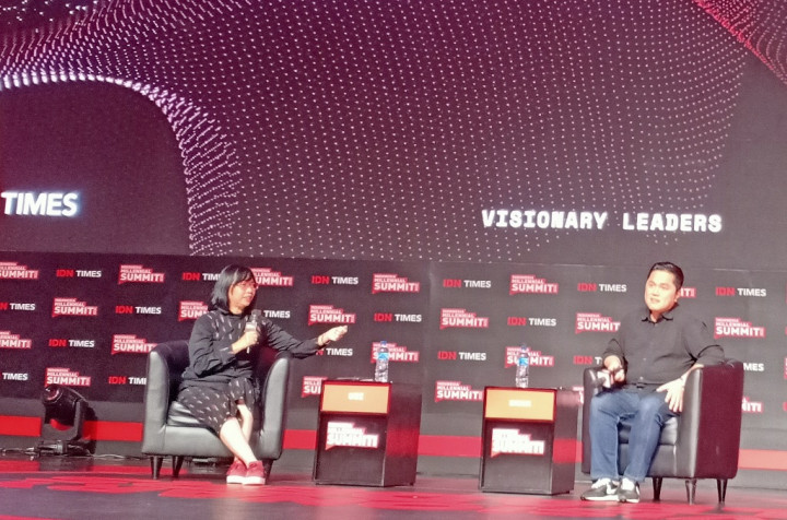 Erick Thohir Ungkap Gaji Menteri Kecil di Hadapan Milenial