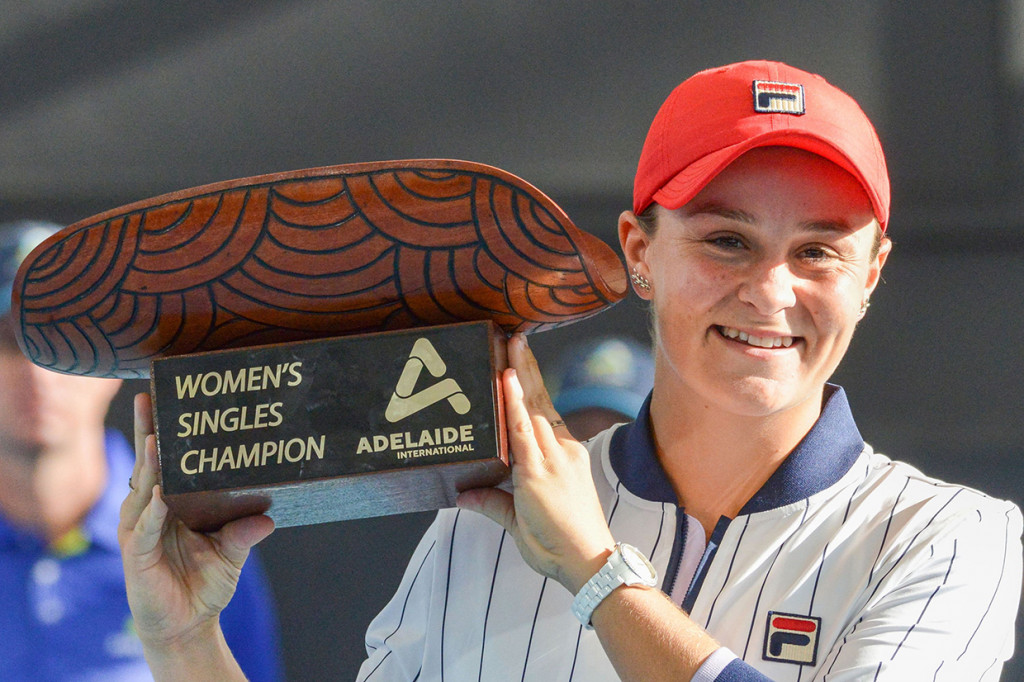Ashleigh Barty Juara Adelaide International