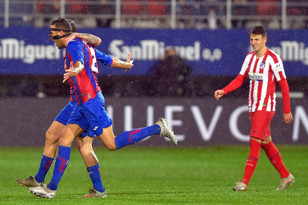 Atletico Madrid Tersungkur di Markas Eibar