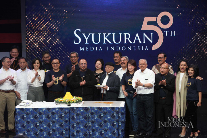 Media Indonesia Gelar Syukuran HUT ke-50