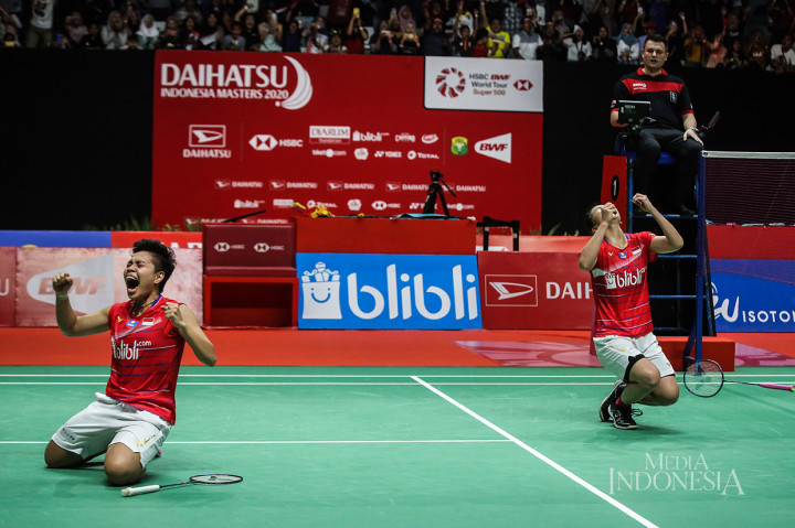 Menang Dramatis, Greysia/Apriyani Juara Indonesia Masters