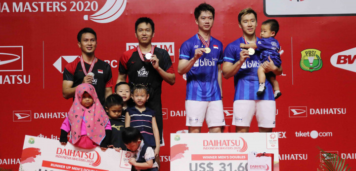 Daftar Juara Indonesia Masters 2020: Tuan Rumah Dominasi Gelar