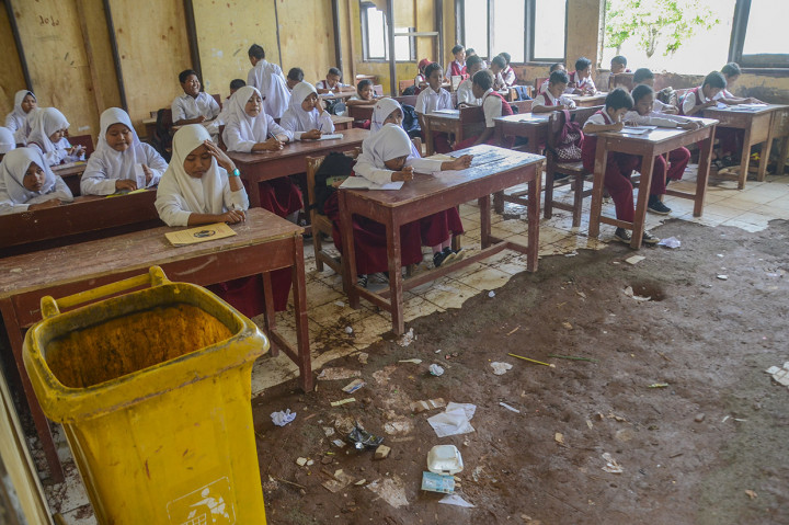 Kondisi SDN Samudrajaya 04 Bekasi Memprihatinkan