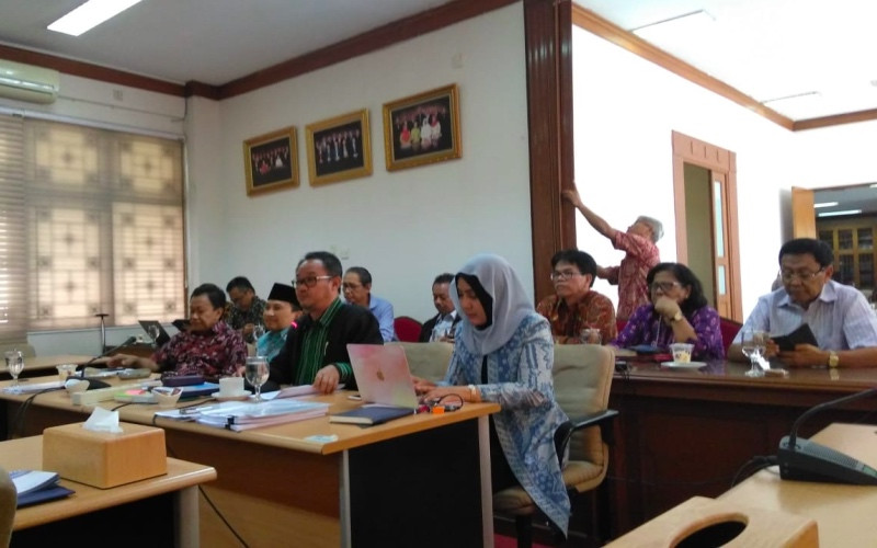 Jumpa Pers BSNP menerbitkan POS UN Baru 2020. Foto: Medcom.id/Muhammad Syarul Ramadhan