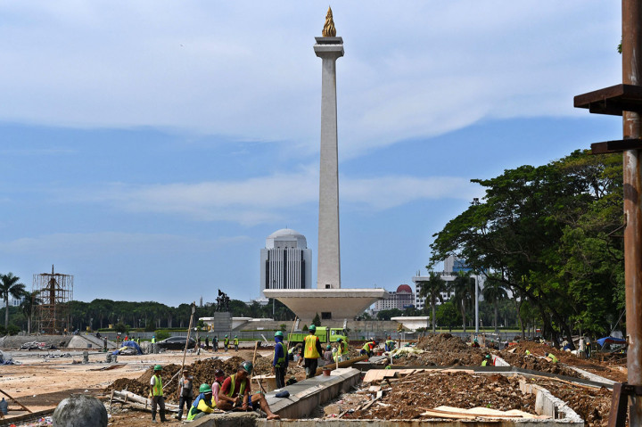 DPRD DKI Minta Revitalisasi Monas Dihentikan Sementara
