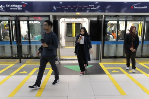 JICA Ingin Pembangunan MRT Jalur Timur-Barat Dipercepat