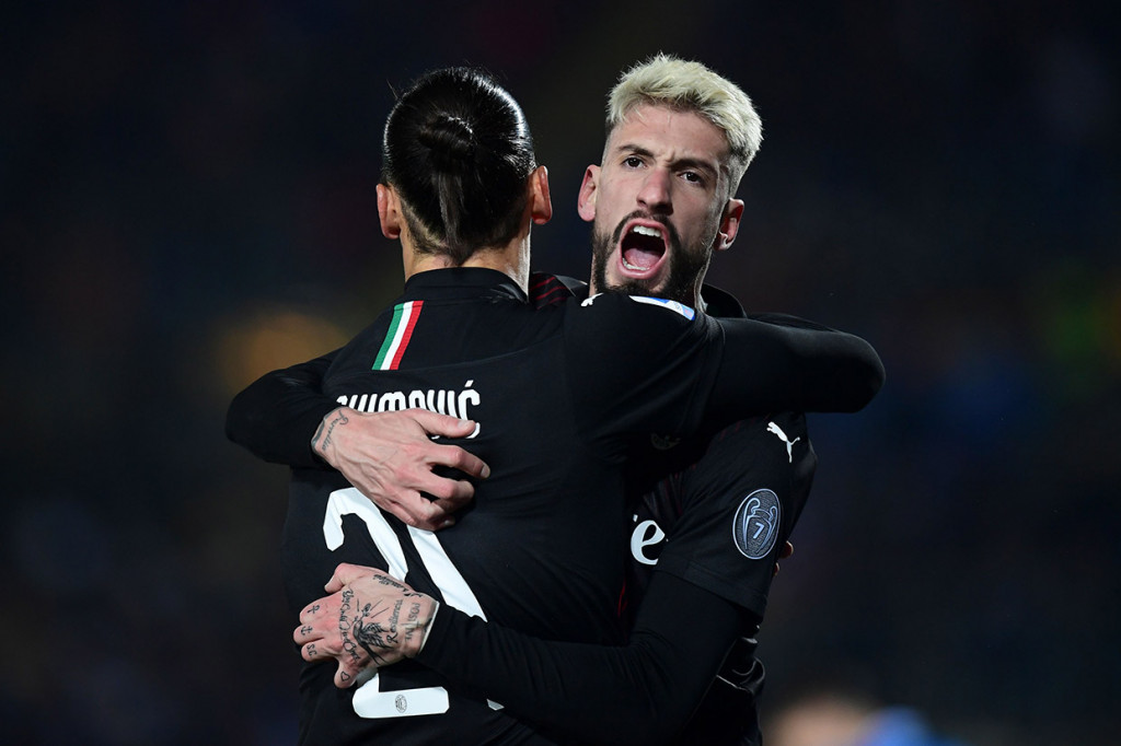 Rebic Bawa Milan Tundukkan Brescia