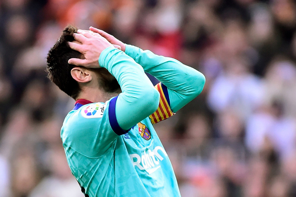 Barcelona Tersungkur di Kandang Valencia