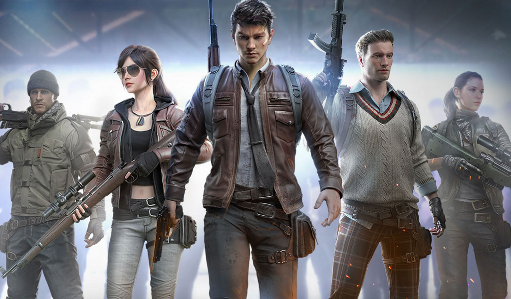 Desain karakter di Game for Peace, PUBG Mobile versi Tiongkok milik Tencent.