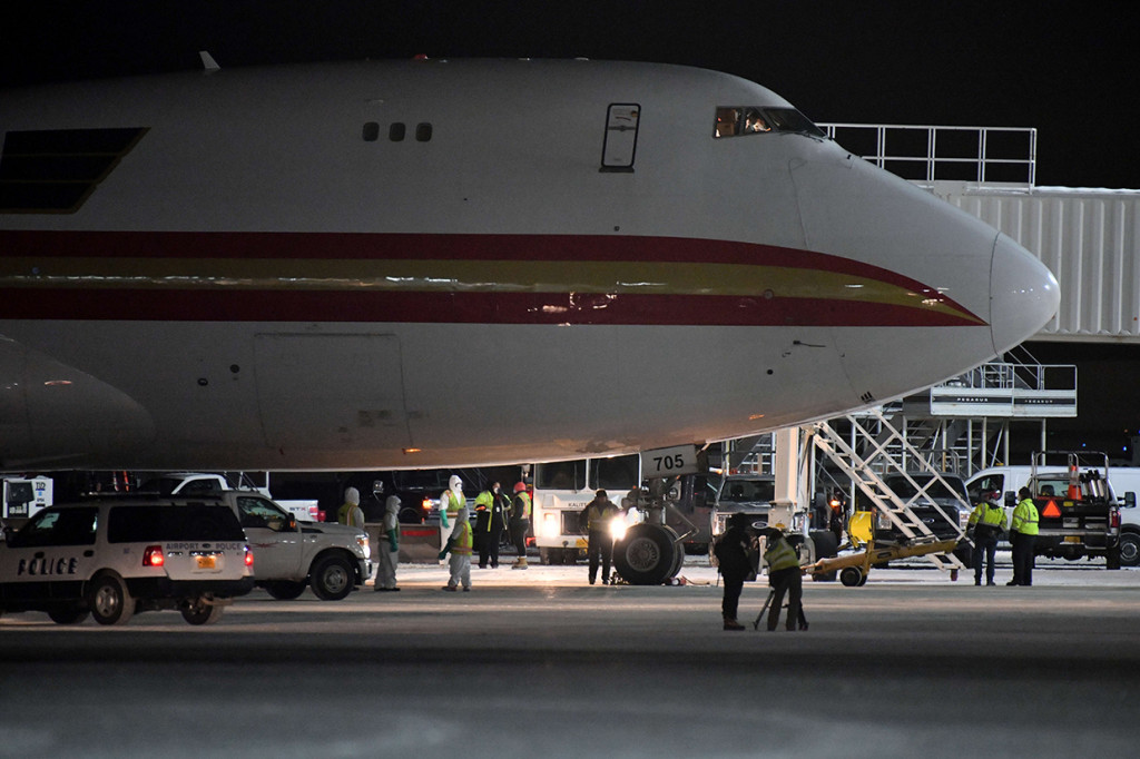 240 Warga AS Dievakuasi dari Wuhan