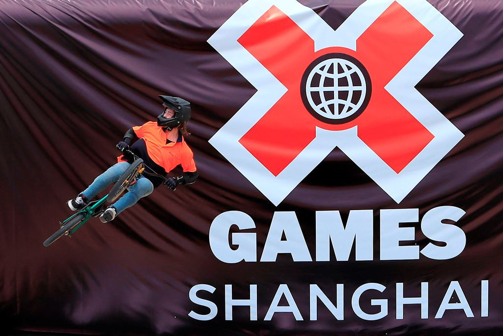 Suasan X Games 2019 di Shanghai, Tiongkok. (STR / AFP)