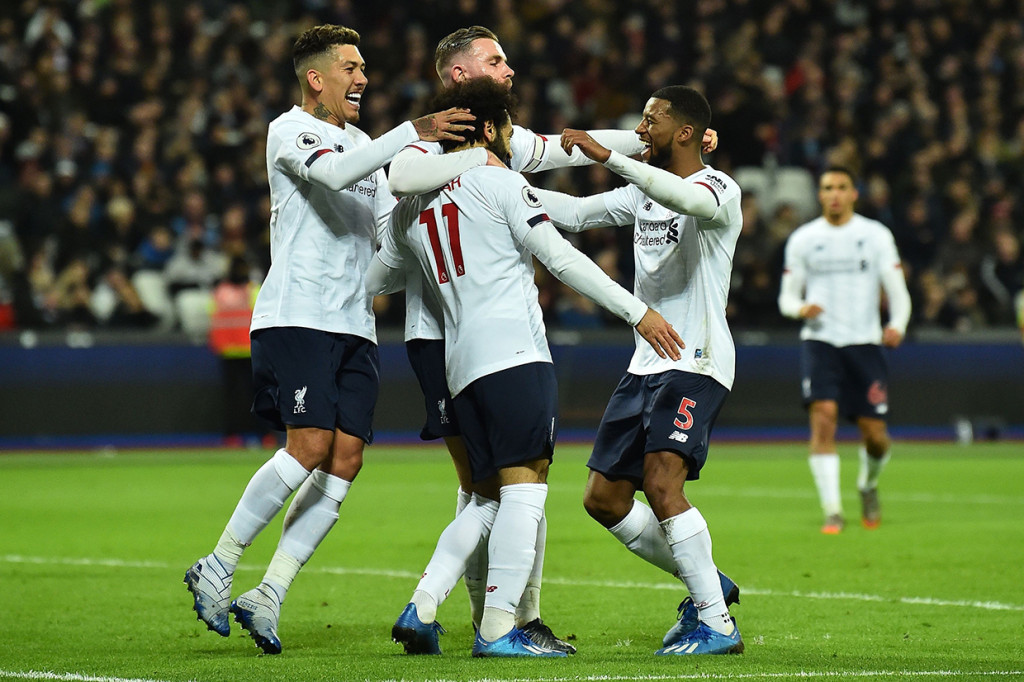 Tekuk West Ham, Liverpool Kukuh di Puncak Klasemen