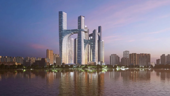 Desain Kompleks Modern di Shenzen