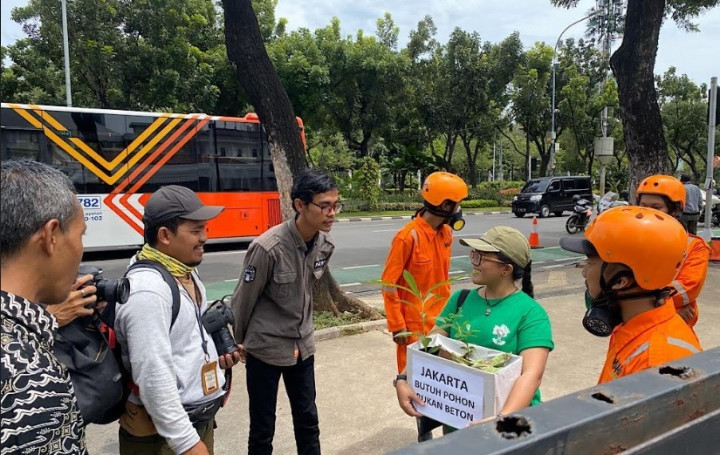 Walhi: Jakarta Butuh Pohon, Bukan Beton