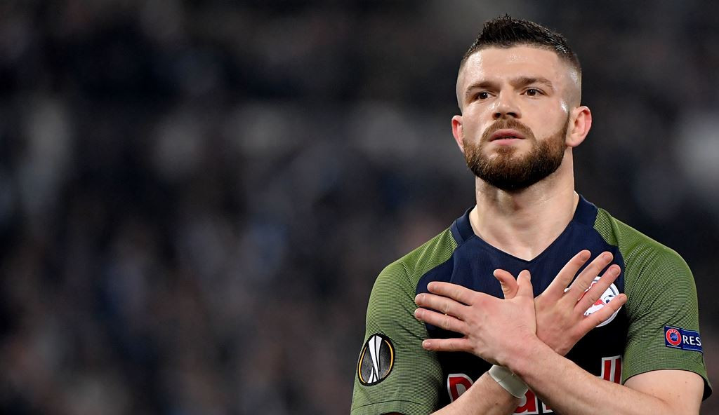 Valon Berisha. (AFP PHOTO / TIZIANA FABI)