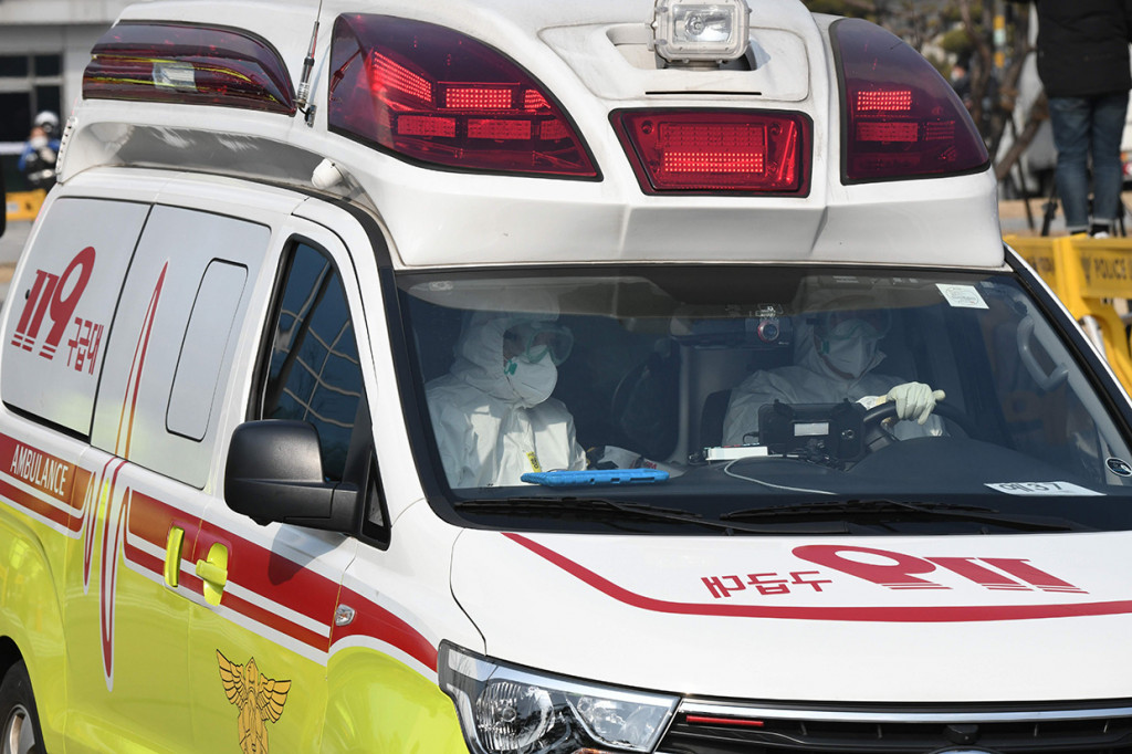 Ratusan Warga Korsel Tiba dari Wuhan