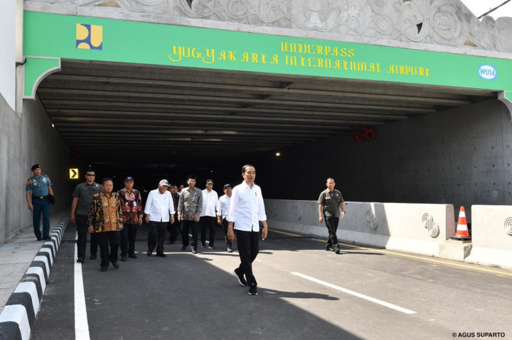 Jokowi Resmikan <i>Underpass</i> Terpanjang di Indonesia