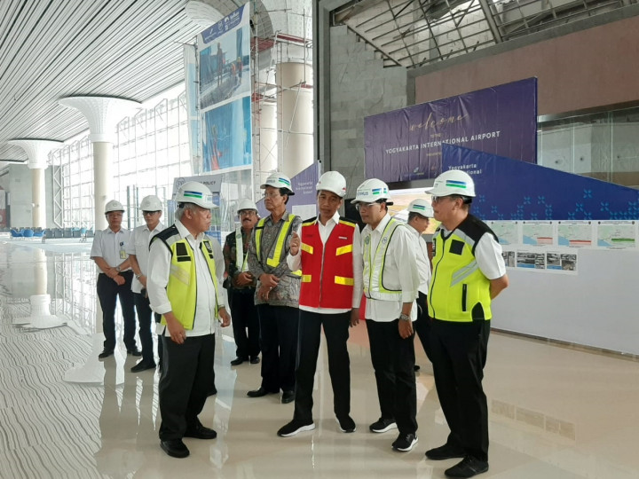 Presiden Puas dengan Bandara Internasional Yogyakarta